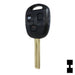Lexus 3 Button Remote Head Key (TOY48/4C) (3B1) - By Ilco Automotive Key Ilco