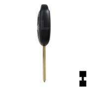 Lexus 3 Button Remote Head Key (TOY48/4C) (3B1) - By Ilco Automotive Key Ilco