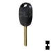 Lexus 3 Button Remote Head Key (TOY48/4C) (3B1) - By Ilco Automotive Key Ilco