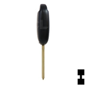 Lexus 3 Button Remote Head Key (TOY48/4C) (3B1) - By Ilco Automotive Key Ilco