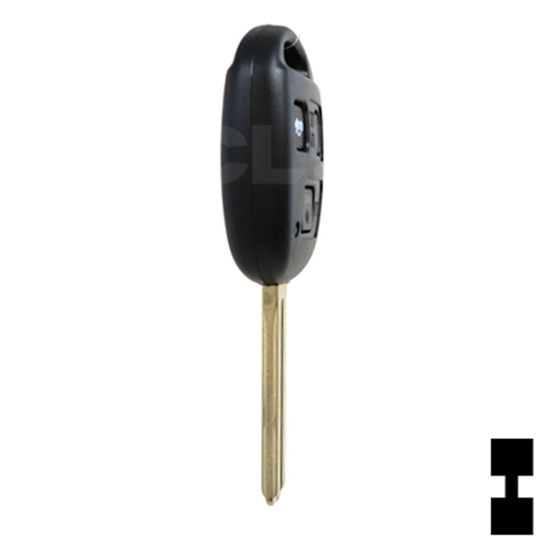 Lexus 3 Button Remote Head Key (TOY48/4C) (3B1) - By Ilco Automotive Key Ilco