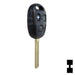 Lexus 3 Button Remote Head Key (TOY48/4C) (3B1) - By Ilco Automotive Key Ilco