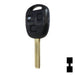 Lexus 3 Button Remote Head Key (TOY48/4D68) (3B2) - By Ilco Automotive Key Ilco