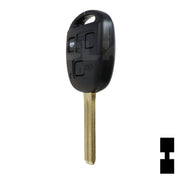 Lexus 3 Button Remote Head Key (TOY48/4D68) (3B2) - By Ilco Automotive Key Ilco