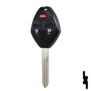 Mitsubishi 3 Button (MIT 16) Remote Head Key (3B2) - By Ilco Automotive Key Ilco