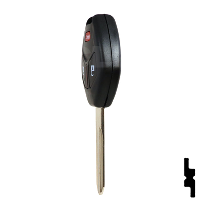 Mitsubishi 3 Button (MIT 16) Remote Head Key (3B2) - By Ilco Automotive Key Ilco