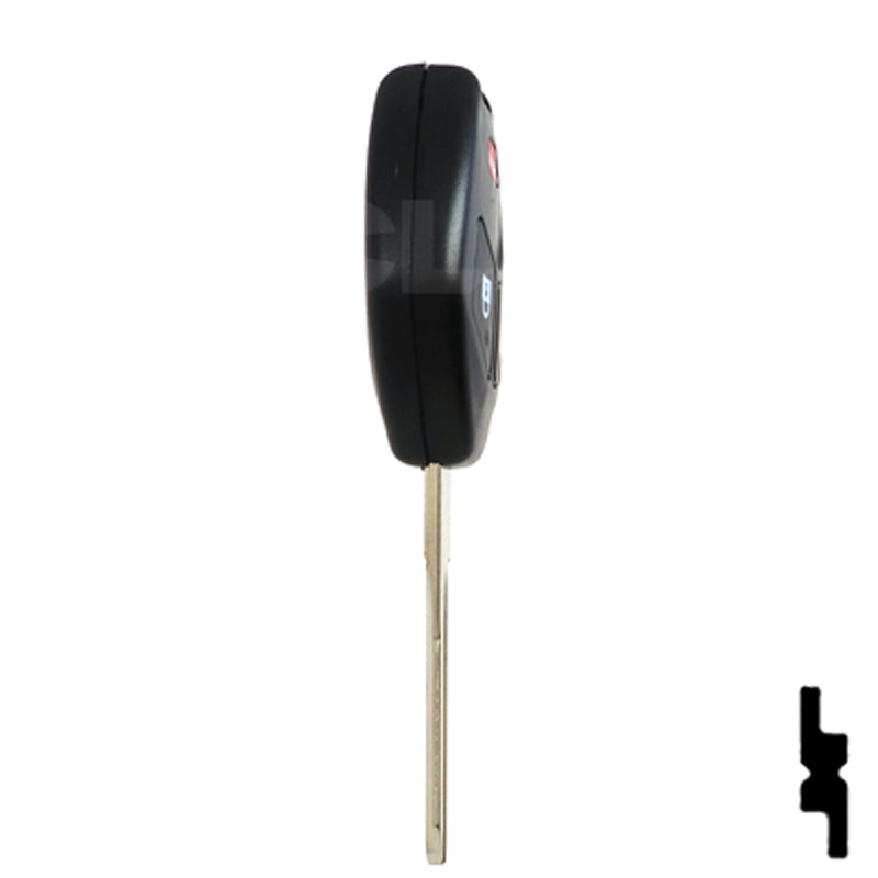 Mitsubishi 3 Button (MIT 16) Remote Head Key (3B2) - By Ilco Automotive Key Ilco