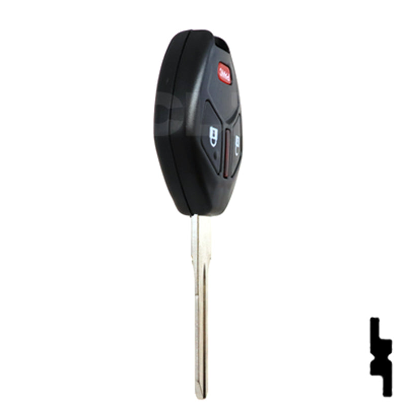 Mitsubishi 3 Button (MIT 16) Remote Head Key (3B2) - By Ilco Automotive Key Ilco