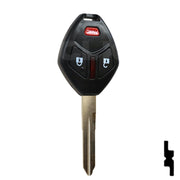 Mitsubishi 3 Button (MIT 16) Remote Head Key (3B2) - By Ilco Automotive Key Ilco