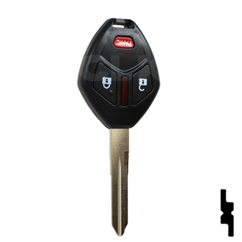 Mitsubishi 3 Button (MIT 16) Remote Head Key (3B2) - By Ilco Automotive Key Ilco