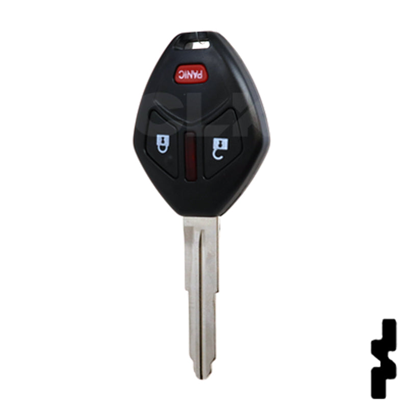 Mitsubishi 3 Button Remote Head Key (MIT 17) (3B1) - By Ilco Automotive Key Ilco