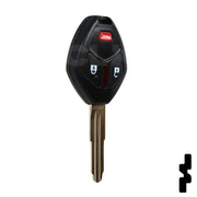 Mitsubishi 3 Button Remote Head Key (MIT 17) (3B1) - By Ilco Automotive Key Ilco