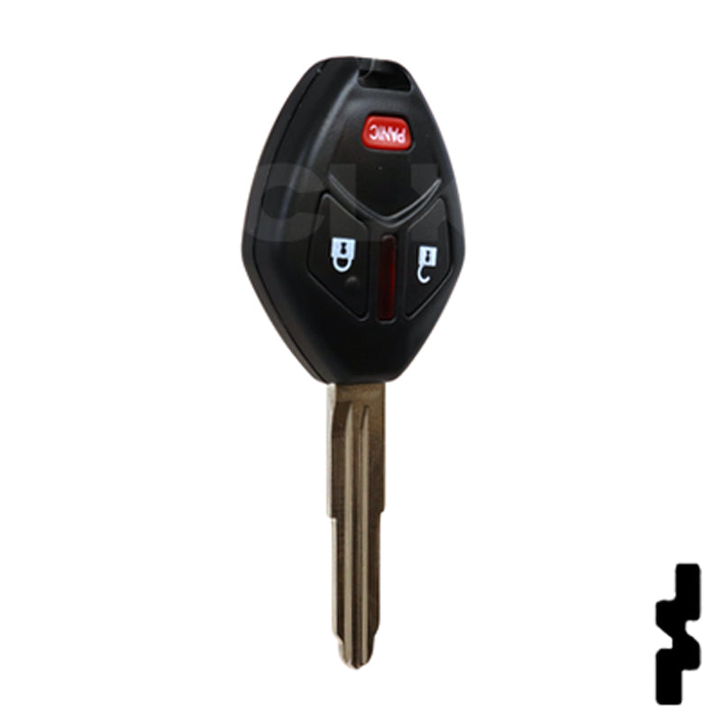Mitsubishi 3 Button Remote Head Key (MIT 17) (3B1) - By Ilco Automotive Key Ilco