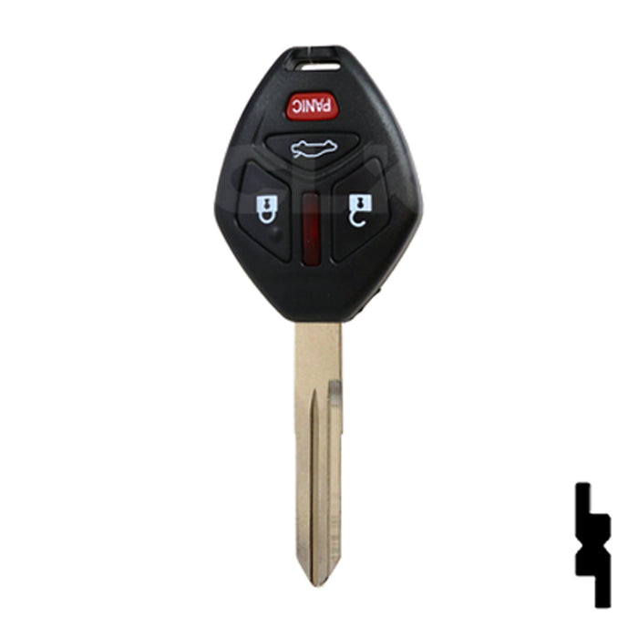 Mitsubishi 4 Button Remote Head Key (MIT 16) - By Ilco Automotive Key Ilco