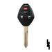 Mitsubishi 4 Button Remote Head Key (MIT 16) - By Ilco Automotive Key Ilco