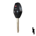 Mitsubishi 4 Button Remote Head Key (MIT 16) - By Ilco Automotive Key Ilco