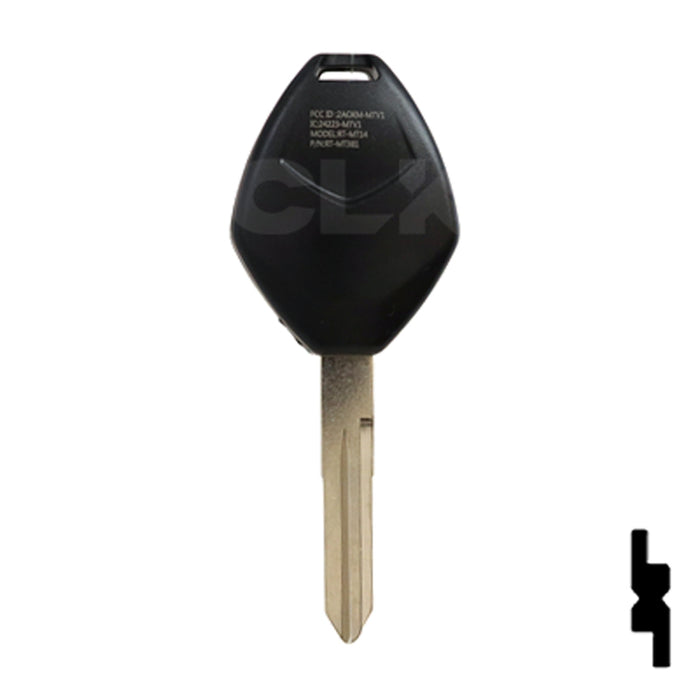 Mitsubishi 4 Button Remote Head Key (MIT 16) - By Ilco Automotive Key Ilco