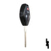 Mitsubishi 4 Button Remote Head Key (MIT 16) - By Ilco Automotive Key Ilco