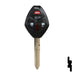 Mitsubishi 4 Button Remote Head Key (MIT 16) - By Ilco Automotive Key Ilco