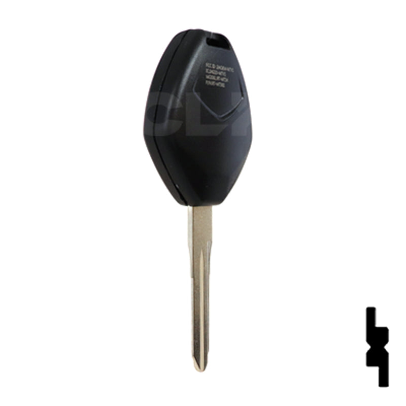 Mitsubishi 4 Button Remote Head Key (MIT 17) (4B2) - By Ilco Automotive Key Ilco