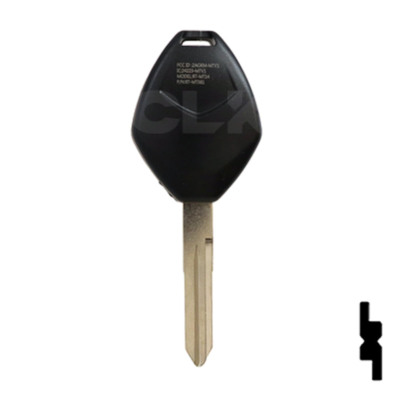 Mitsubishi 4 Button Remote Head Key (MIT 17) (4B2) - By Ilco Automotive Key Ilco