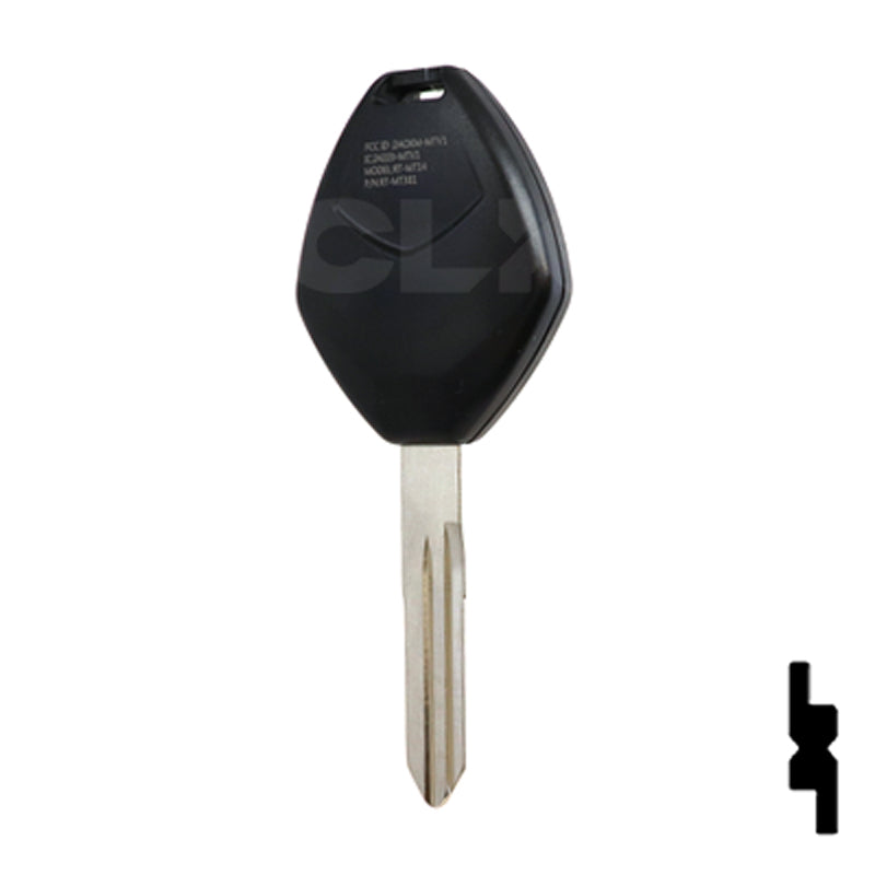 Mitsubishi 4 Button Remote Head Key (MIT 17) (4B2) - By Ilco Automotive Key Ilco