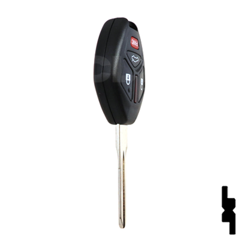 Mitsubishi 4 Button Remote Head Key (MIT 17) (4B2) - By Ilco Automotive Key Ilco