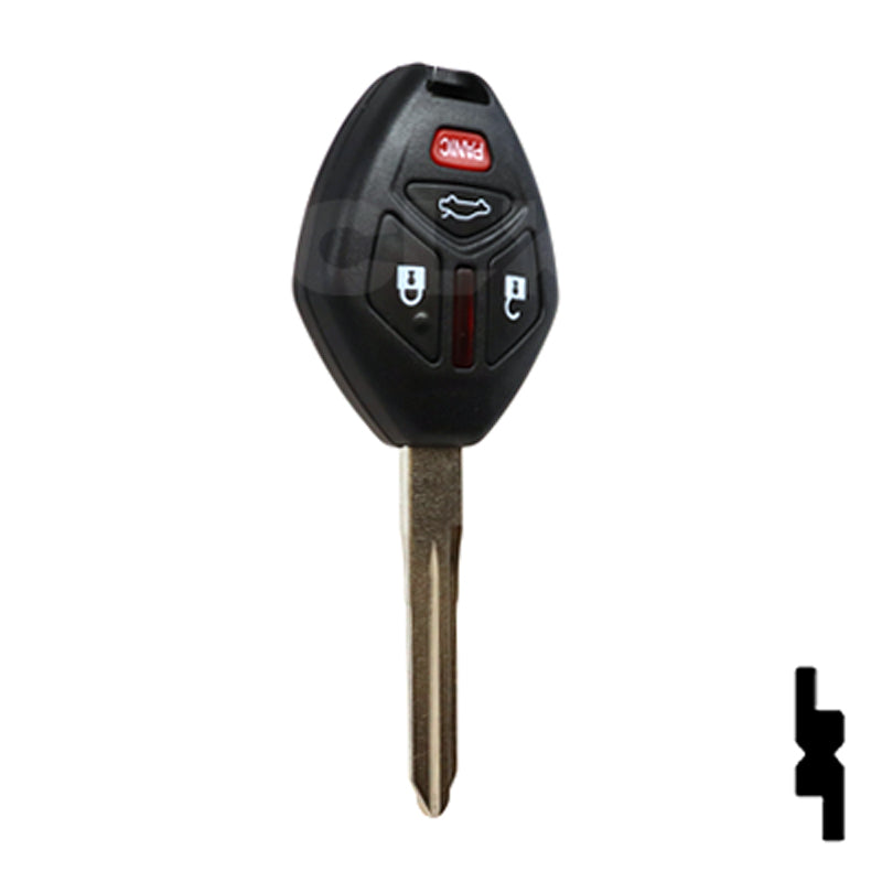 Mitsubishi 4 Button Remote Head Key (MIT 17) (4B2) - By Ilco Automotive Key Ilco