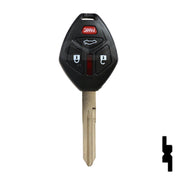 Mitsubishi 4 Button Remote Head Key (MIT 17) (4B2) - By Ilco Automotive Key Ilco