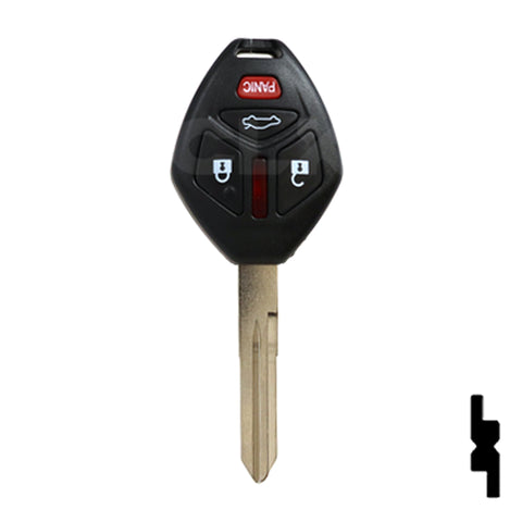 Mitsubishi 4 Button Remote Head Key (MIT 17) (4B2) - By Ilco Automotive Key Ilco