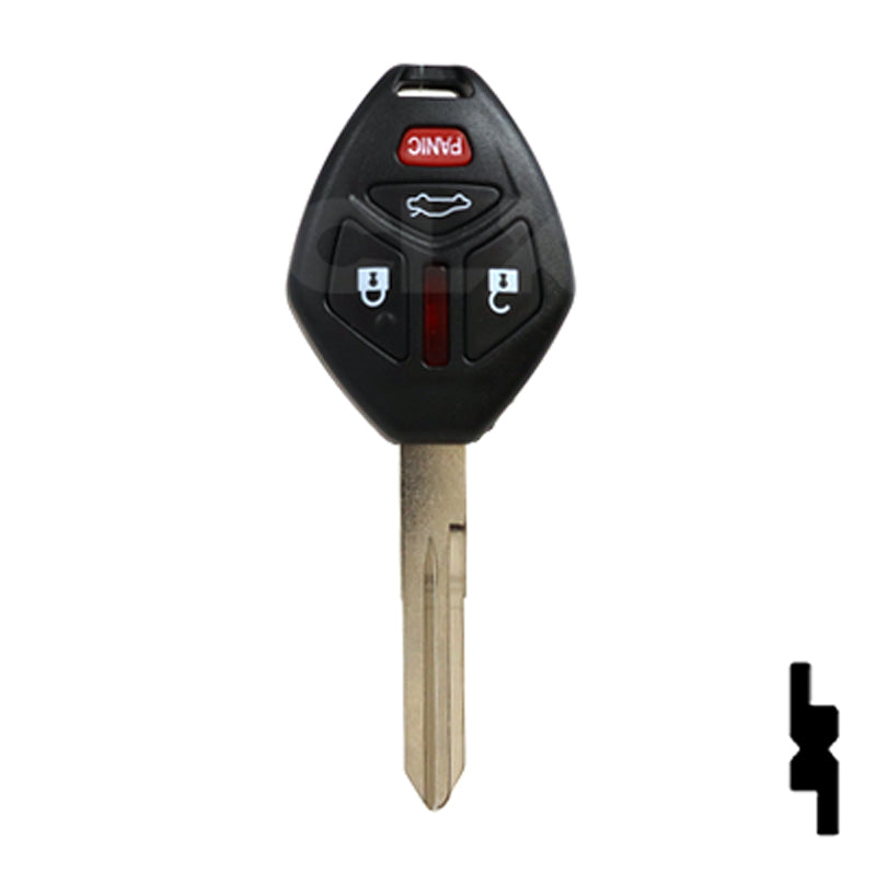 Mitsubishi 4 Button Remote Head Key (MIT 17) (4B2) - By Ilco Automotive Key Ilco