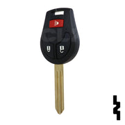 Nissan 3 Button Remote Head Key (3B1) - By Ilco Automotive Key Ilco