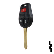 Nissan 3 Button Remote Head Key (3B1) - By Ilco Automotive Key Ilco