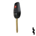 Nissan 3 Button Remote Head Key (3B1) - By Ilco Automotive Key Ilco