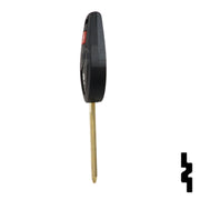 Nissan 3 Button Remote Head Key (3B1) - By Ilco Automotive Key Ilco