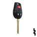 Nissan 3 Button Remote Head Key (3B1) - By Ilco Automotive Key Ilco