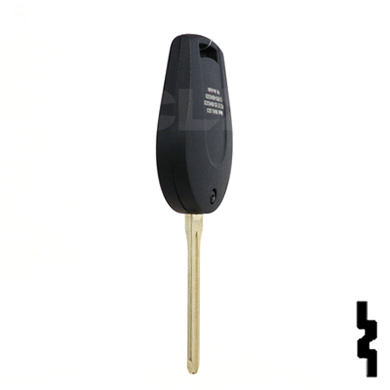 Nissan OEM Replacement Remote Key - 3 Button Remote Automotive Key Solid Keys USA