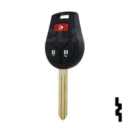 Nissan OEM Replacement Remote Key - 3 Button Remote Automotive Key Solid Keys USA