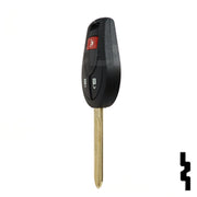 Nissan OEM Replacement Remote Key - 3 Button Remote Automotive Key Solid Keys USA