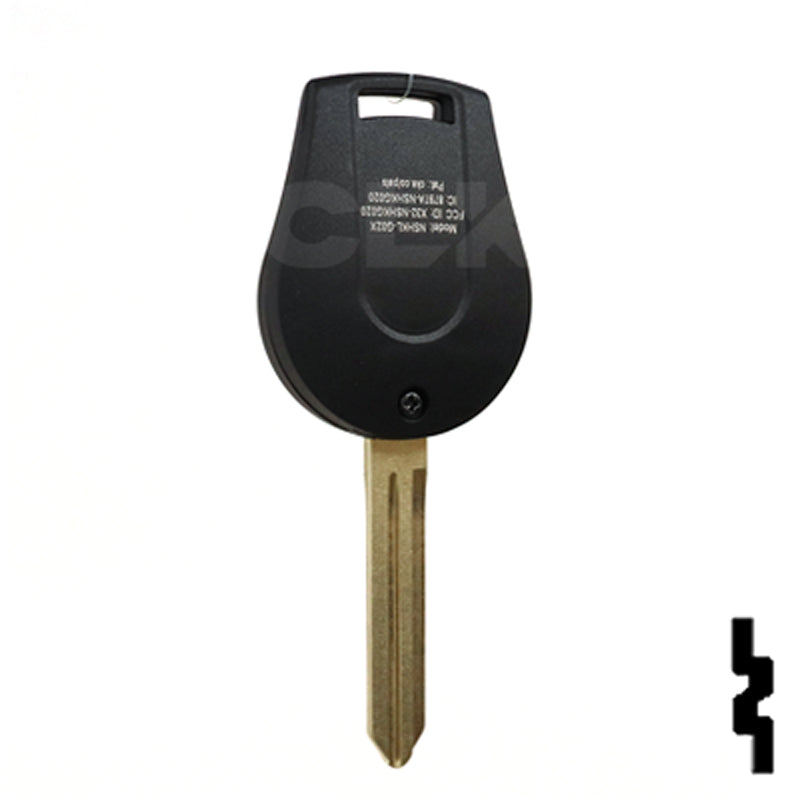 Nissan OEM Replacement Remote Key - 3 Button Remote Automotive Key Solid Keys USA