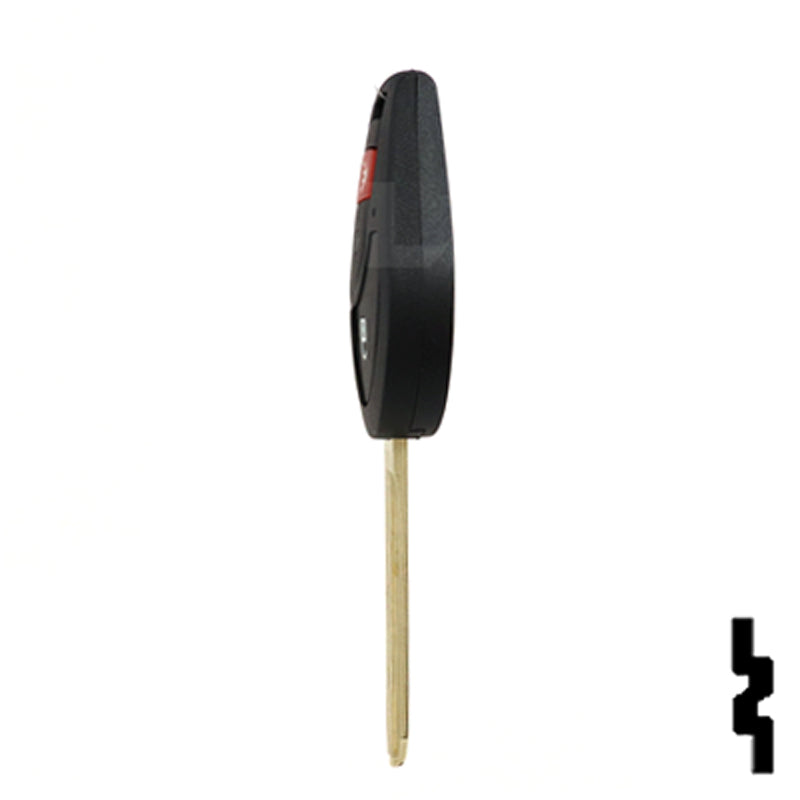 Nissan OEM Replacement Remote Key - 3 Button Remote Automotive Key Solid Keys USA