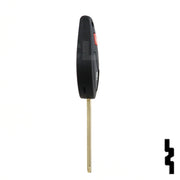 Nissan OEM Replacement Remote Key - 3 Button Remote Automotive Key Solid Keys USA
