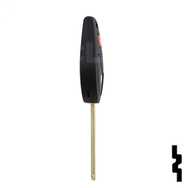 Nissan OEM Replacement Remote Key - 3 Button Remote Automotive Key Solid Keys USA