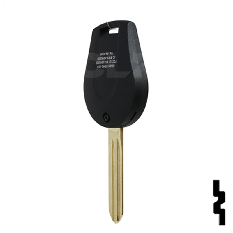Nissan OEM Replacement Remote Key - 3 Button Remote Automotive Key Solid Keys USA