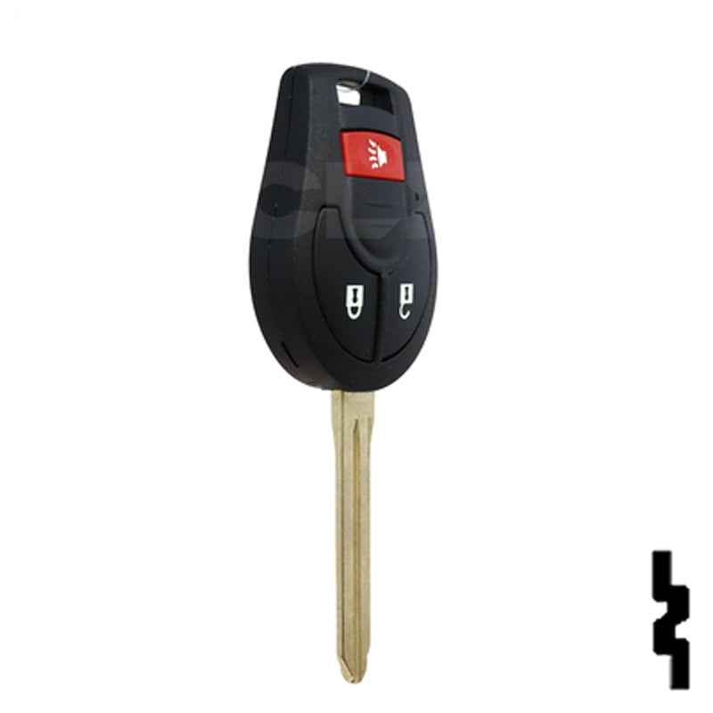 Nissan OEM Replacement Remote Key - 3 Button Remote Automotive Key Solid Keys USA