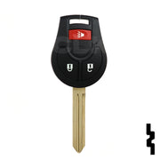 Nissan OEM Replacement Remote Key - 3 Button Remote Automotive Key Solid Keys USA