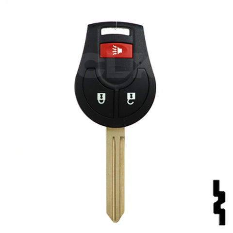 Nissan OEM Replacement Remote Key - 3 Button Remote