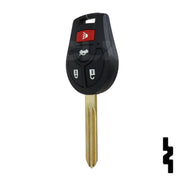 Nissan OEM Replacement Remote Key - 4 Button w/ Trunk Automotive Key Solid Keys USA