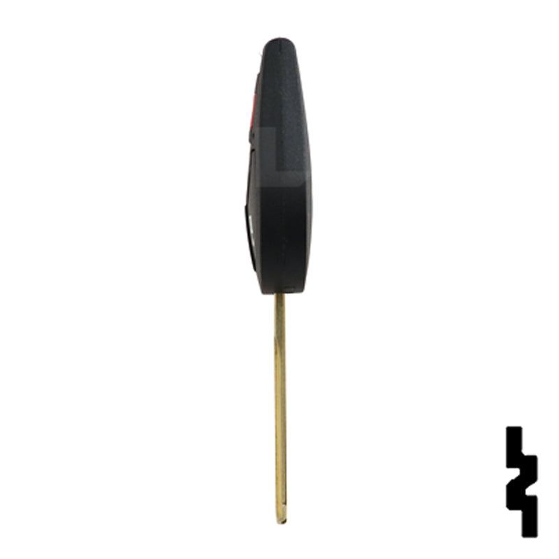 Nissan OEM Replacement Remote Key - 4 Button w/ Trunk Automotive Key Solid Keys USA