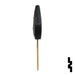 Nissan OEM Replacement Remote Key - 4 Button w/ Trunk Automotive Key Solid Keys USA